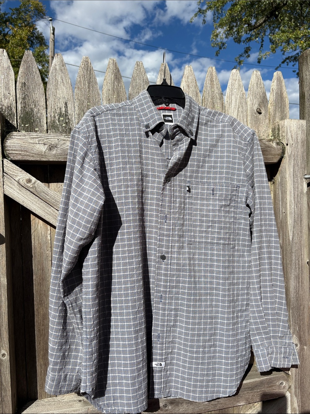 The North Face large cotton shirt!